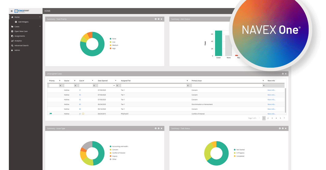 Governance Risk And Compliance Platform Navex One® Navex 0985